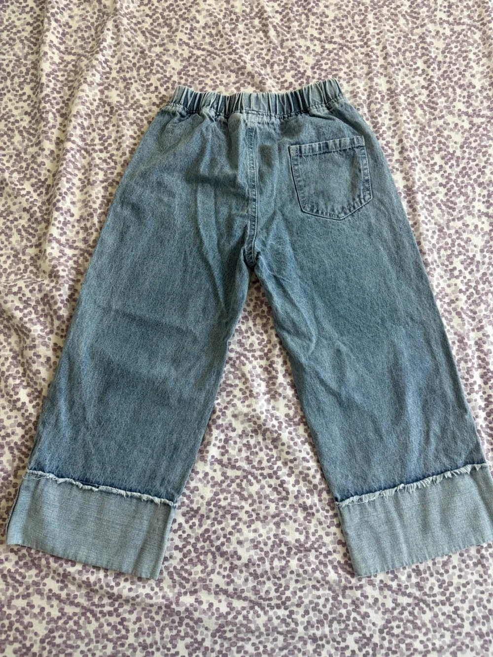Girls Wide-Leg Jeans